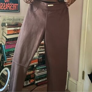 Brown Large Max Studio couper cut pant